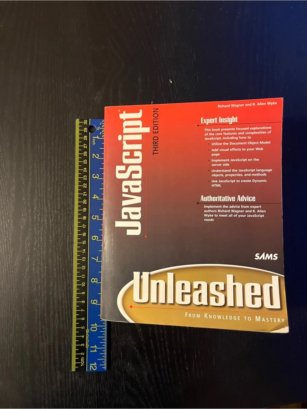 (Original $49.99) Sams JavaScript Unleashed 3rd Edition Book w/ CD-ROM Vintage
